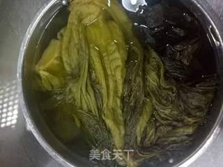 古法酸菜老鸭的做法步骤：3