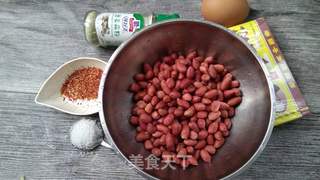 怪味花生的做法步骤：1