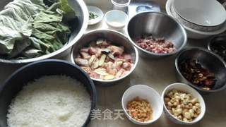 荷叶糯米鸡的做法步骤:6