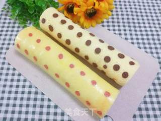 波点蛋糕卷的做法步骤:26