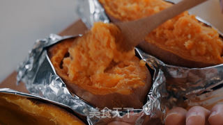芝士焗番薯【初味日记】的做法步骤:8