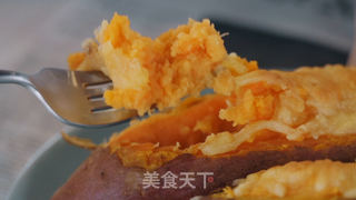芝士焗番薯【初味日记】的做法步骤:11