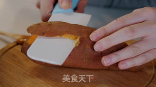 芝士焗番薯【初味日记】的做法步骤:3