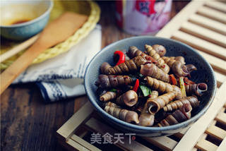 酱香菜脯长螺的做法步骤:8