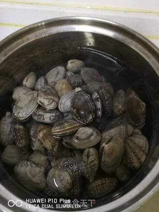 蛤蜊炒蛋的做法步骤：3