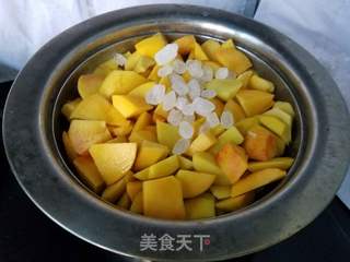 黄桃罐头的做法步骤:4