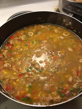 西班牙海鲜烩饭的做法步骤:9