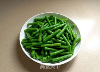 酱香炒豆角的做法步骤:4