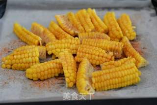椒盐玉米的做法步骤:6