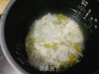 百合绿豆粥的做法步骤:5
