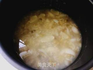 百合绿豆粥的做法步骤:7