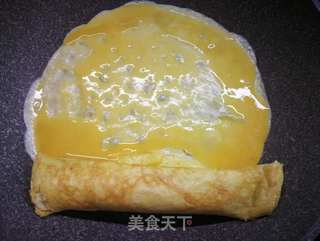 芦笋厚蛋烧的做法步骤:8