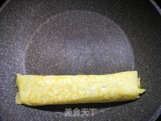 芦笋厚蛋烧的做法步骤:9