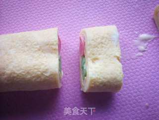 芦笋厚蛋烧的做法步骤:10