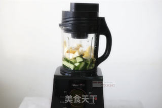 黄瓜梨汁的做法步骤:5