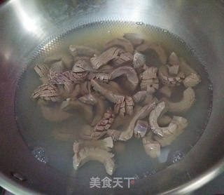 豆豉辣酱爆腰花的做法步骤：10