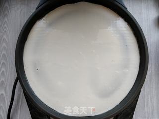 早餐改良豆皮的做法步骤:4