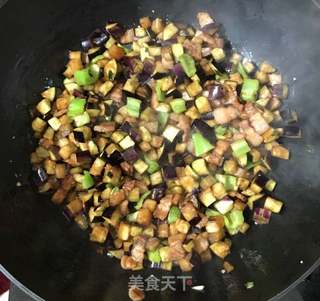 茄子打卤面的做法步骤:4