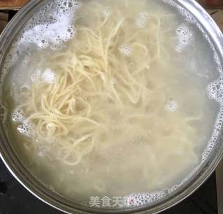 茄子打卤面的做法步骤:7