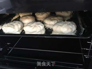 烤豇豆肉包的做法步骤:18