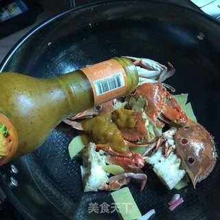香辣泰式咖喱蟹的做法步骤:8