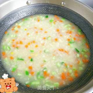 营养疙瘩汤的做法步骤:6