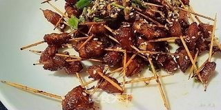 牙签肉的做法步骤:12