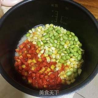 杂蔬一锅饭的做法步骤:3