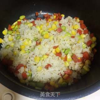 杂蔬一锅饭的做法步骤:6