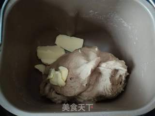 红糖燕麦葡萄干面包的做法步骤:6