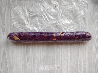早餐紫薯鸡蛋卷的做法步骤:4