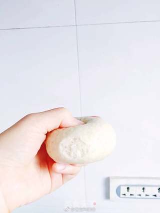 麦麸皮做的绿豆包的做法步骤:7