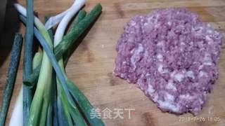冬瓜馅水煎饺的做法步骤:3