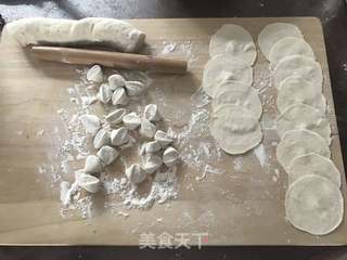 芦笋木耳虾仁水饺(完整版)的做法步骤:17