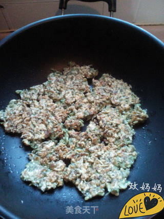 槐花饼的做法步骤:8