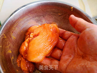 烤鸡排的做法步骤:4