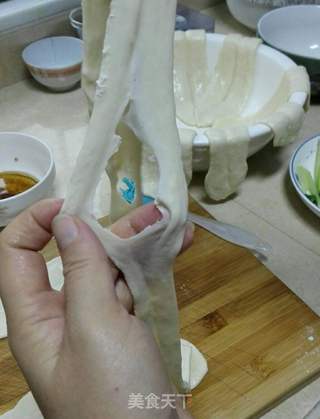 油泼扯面的做法步骤:9