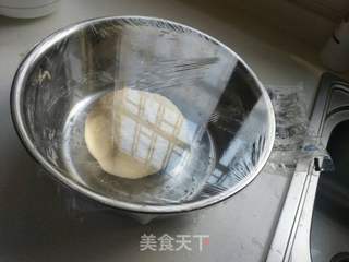葱花火腿花卷的做法步骤:4