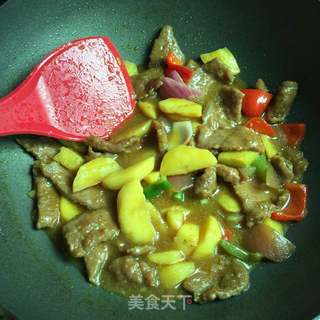 咖喱土豆烧牛肉的做法步骤:10