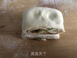 香葱芝麻酱豆渣饼的做法步骤:9