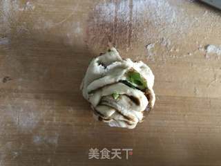 香葱芝麻酱豆渣饼的做法步骤:10