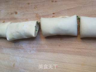 烫面葱油饼的做法步骤：6