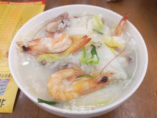 排骨虾粥的做法步骤:8