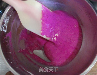 火龙果酸奶溶豆的做法步骤:8