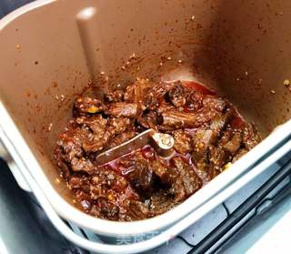 香辣牛肉的做法步骤:11