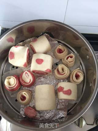 棒棒糖馒头的做法步骤:8