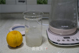黄桃燕窝糖水的做法步骤:4