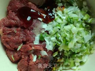 牛肉包的做法步骤:3