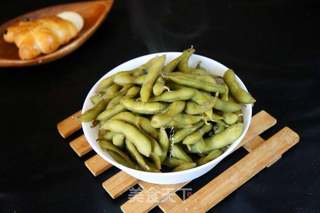 五香毛豆的做法步骤:7