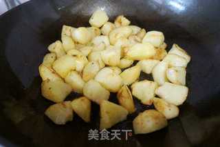 香煎土豆块的做法步骤:3